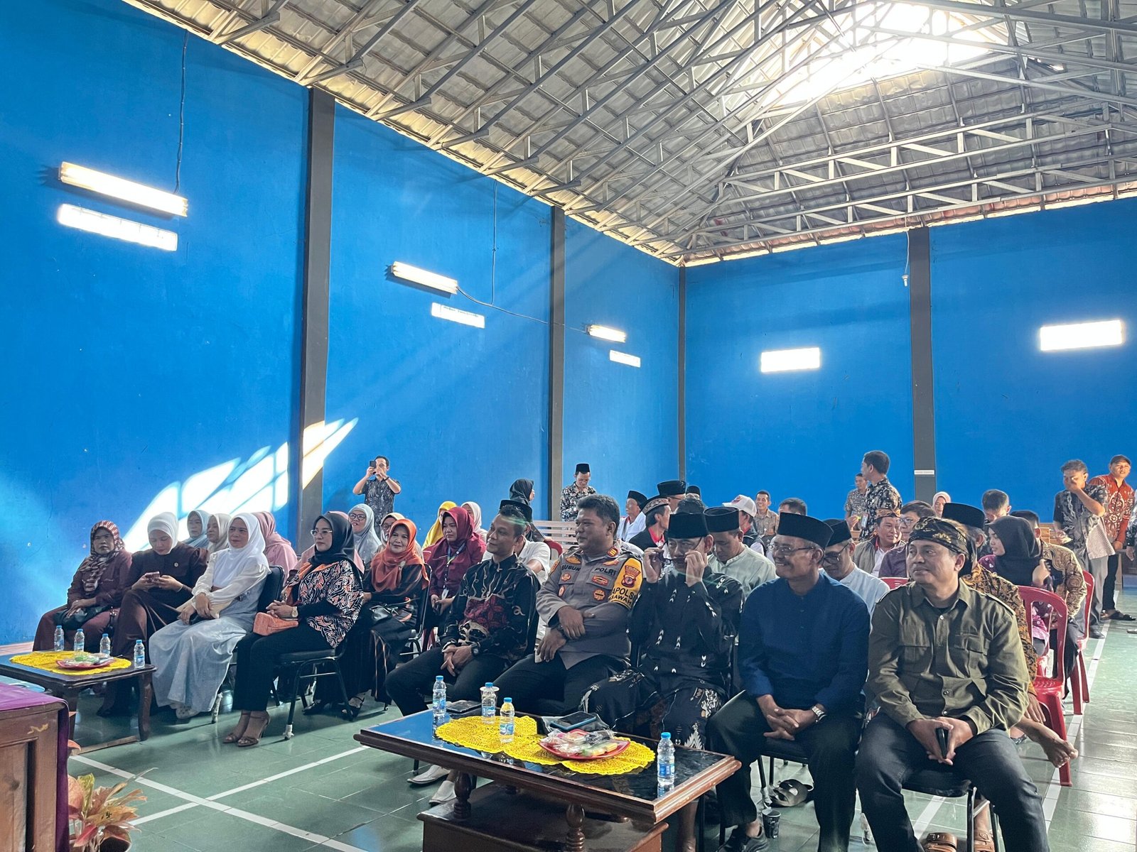 Momentum Halal Bihalal, Kapolsek Pasawahan Ajak Warga Pondoksalam Perkuat Sinergi Jaga Kamtibmas