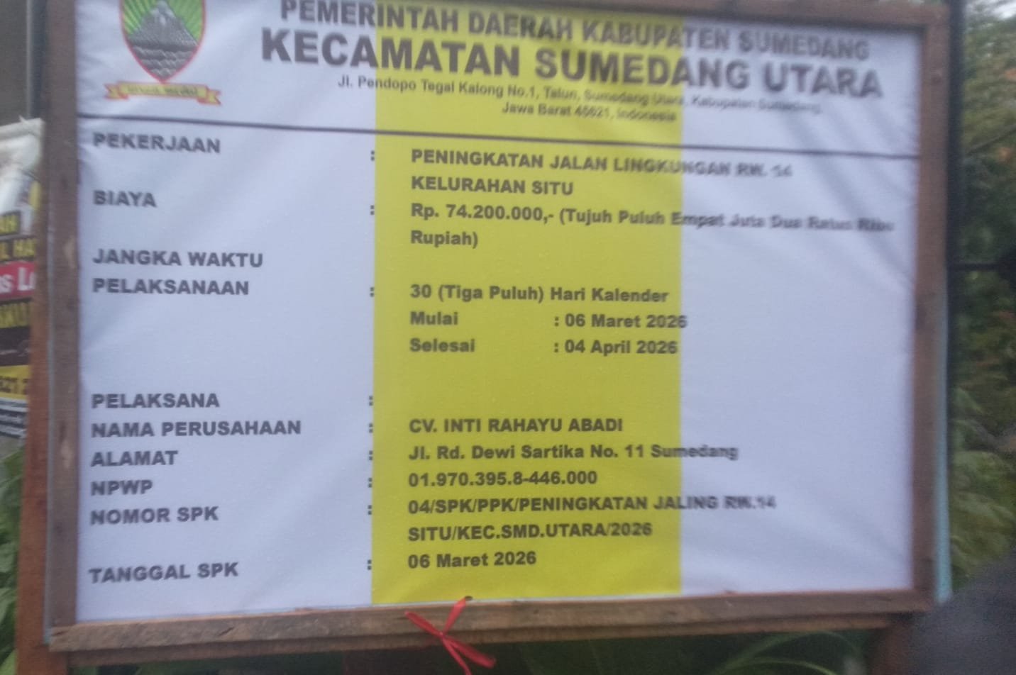 Akhirnya Terjawab! Jalan RW 14 Kelurahan Situ Yang Dulu Dikeluhkan, Kini Mulus—Warga: “Ini Bukti Nyata, Bukan Janji!”