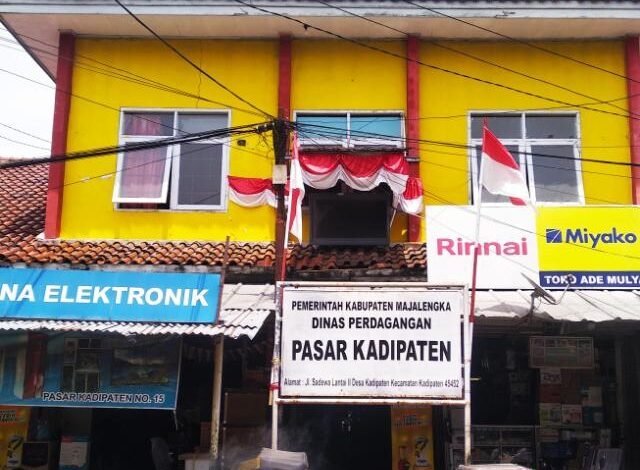 Disperdagin Majalengka Genjot PAD dari Pasar Kadipaten, Ratusan Kios Tidak Aktif Didorong Segera Bayar Retribusi.