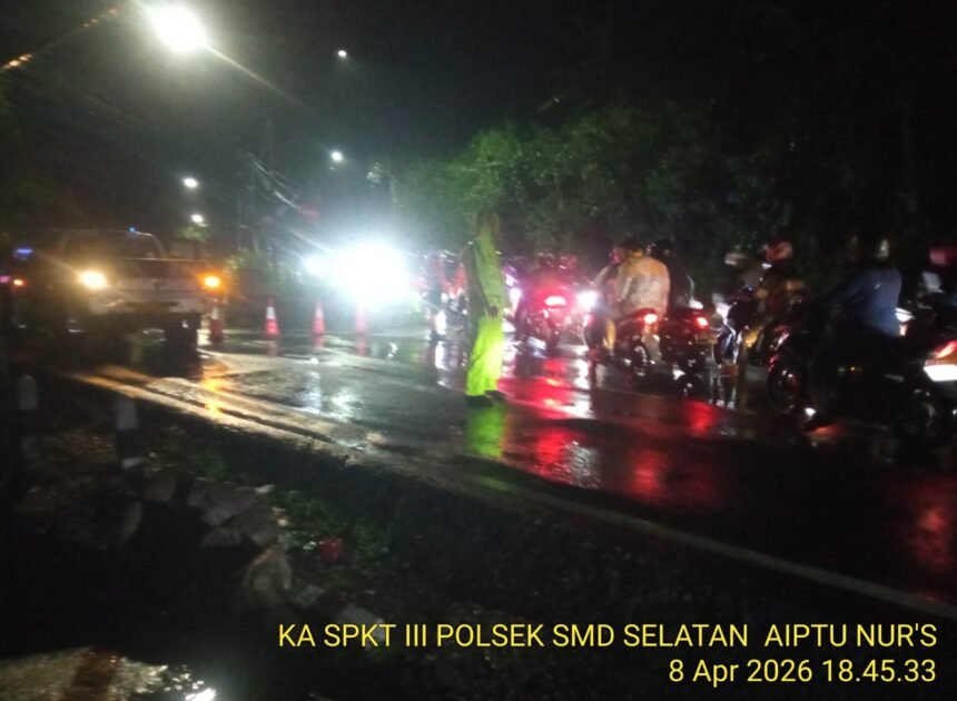 Longsor Tutup Total Jalur Cadas Pangeran, Arus Lalu Lintas Dialihkan