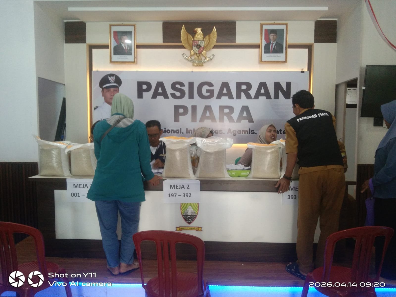 Penyaluran Bantuan Pangan 2026 di Desa Pasigaran Berjalan Lancar, 569 KPM Terima Manfaat