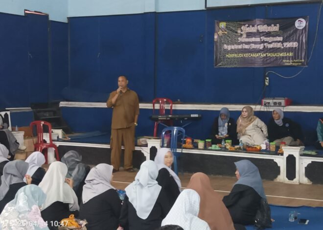 HALAL BI HALAL HIMPAUDI TANJUNGSARI Momentum Penguatan Organisasi dan Sinergi Pendidikan PAUD