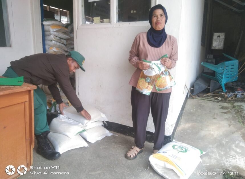 Bantuan Pangan 2026 Mengalir ke Kadakajaya: 896 KPM Terima 20 Kg Beras dan 4 Liter Minyak