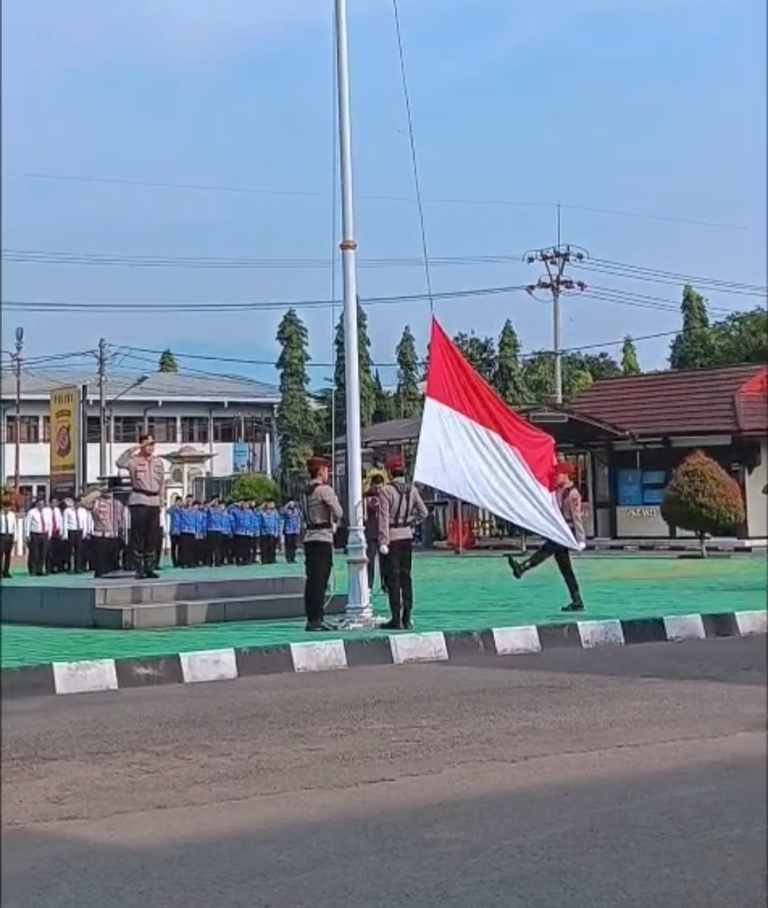 Polres Sumedang Gelar Upacara Hari Kesadaran Nasional, Waka Polres Tekankan Disiplin dan Pelayanan Prima