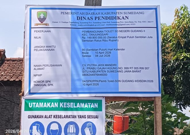 Toilet Baru untuk Sekolah Dasar, Harapan Lama SDN Gudang II Akhirnya Terwujud