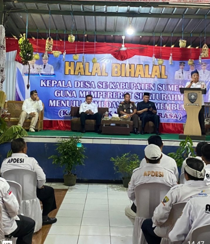 Halal Bihalal Kepala Desa se-Kabupaten Sumedang, Perkuat Kebersamaan dan Arah Pembangunan