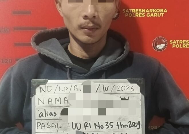 Polres Garut Ungkap Peredaran Sabu, seorang Pria berhasil diamankan