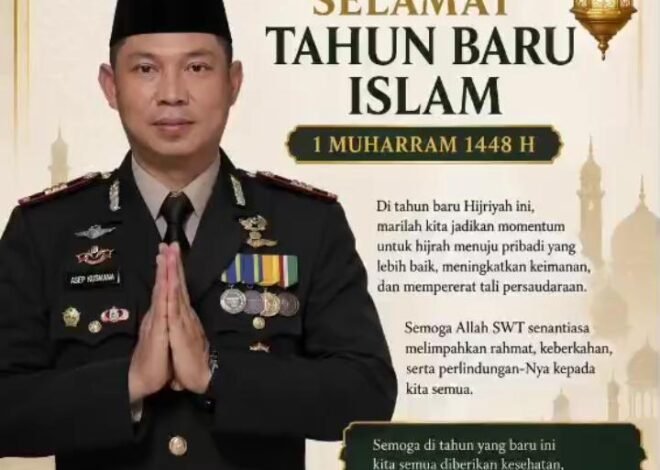 Kapolsek Tanjungsari AKP Asep Kusmana Ajak Masyarakat Jadikan Tahun Baru Islam Momentum Hijrah Menuju Kebaikan