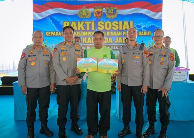 Kapolda Jabar Apresiasi Petani Garut yang Maksimalkan Hasil Panen untuk Ketahanan Pangan