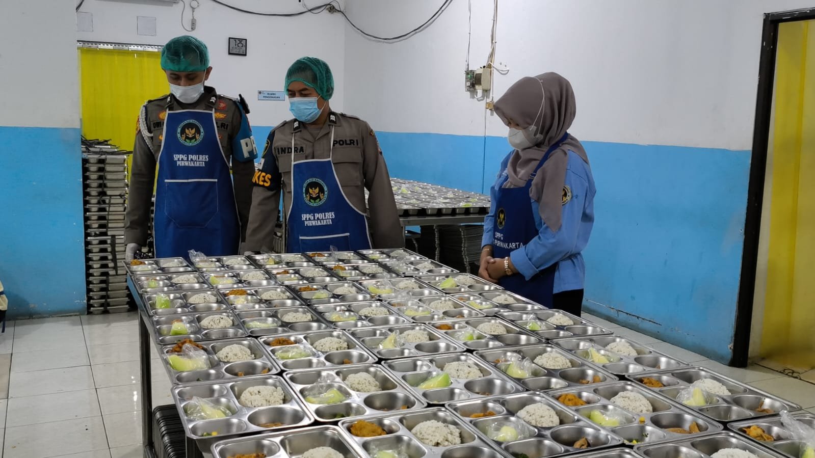 Tim Pengawasan SPPG Polres Purwakarta Pastikan Makanan Aman, Higienis, dan Bergizi bagi Penerima Manfaat
