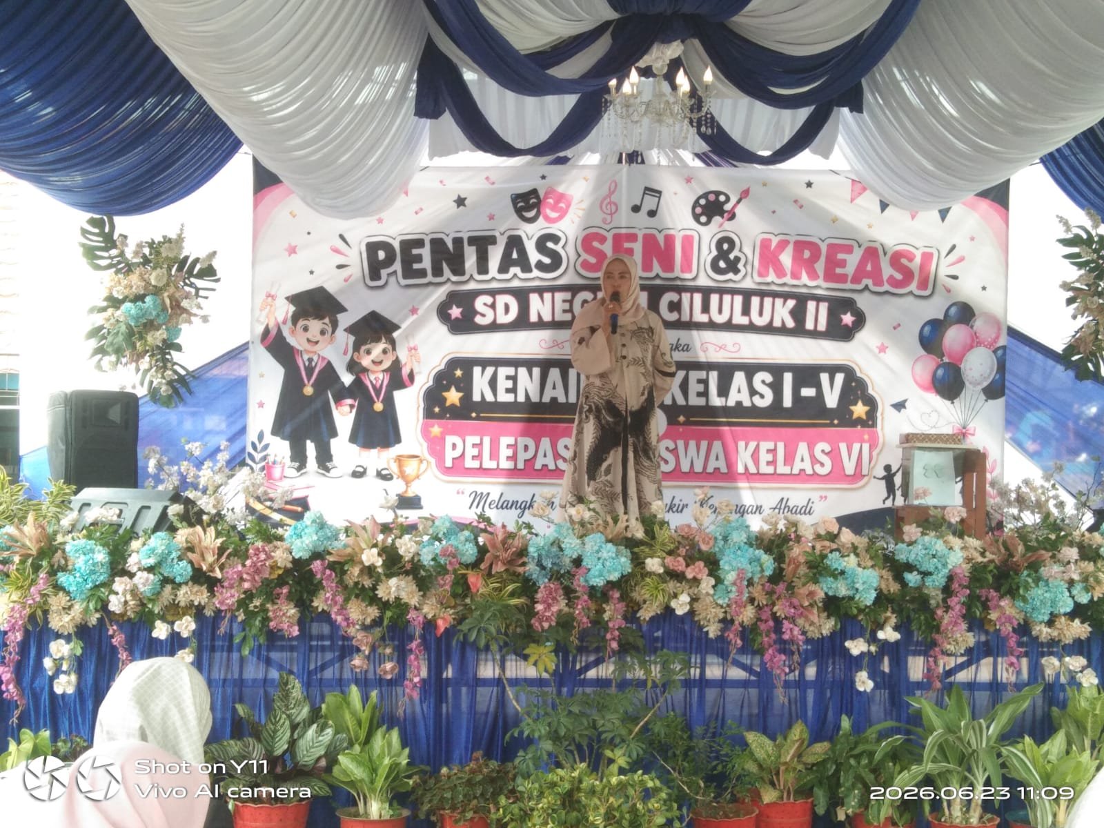 Pelepasan 62 Siswa Kelas VI SDN Ciluluk II Berlangsung Meriah dan Penuh Haru, Wujud Sinergi Sekolah, Komite, dan Orang Tua