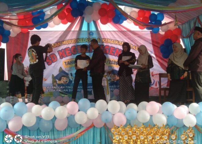 Pelepasan Murid Kelas VI SD Negeri Cigendel Tahun Ajaran 2025/2026 Berlangsung Meriah dan Penuh Haru