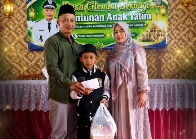 Desa Cilembu Berbagi, Santuni Puluhan Anak Yatim di KWP Pangjugjugan