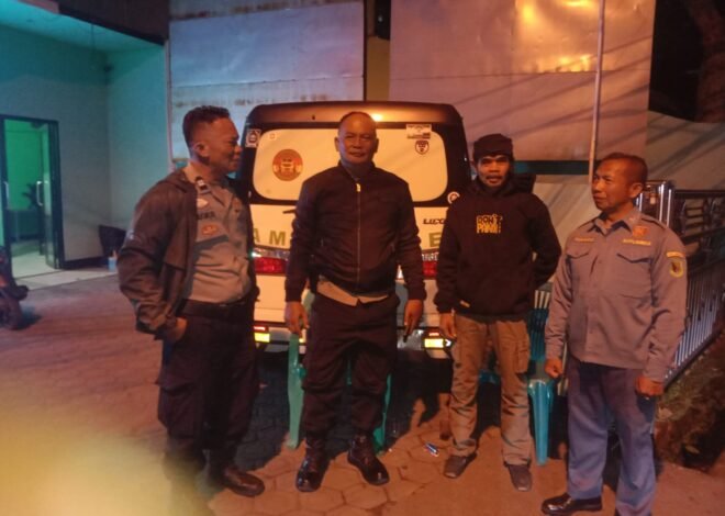 Antisipasi Malam Minggu, Polsek Baleendah Laksanakan KRYD Patroli Malam di Wilayah Baleendah