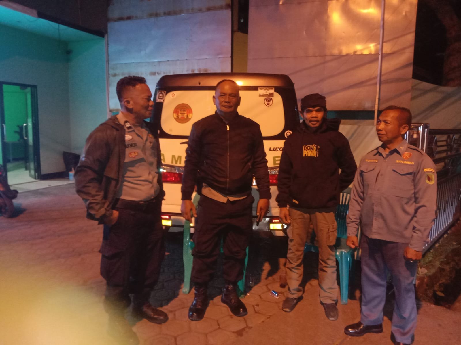 Antisipasi Malam Minggu, Polsek Baleendah Laksanakan KRYD Patroli Malam di Wilayah Baleendah