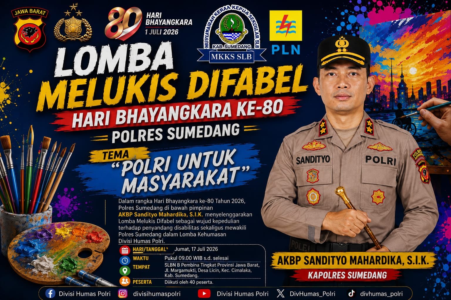Kami ingin memberikan ruang yang setara bagi saudara-saudara penyandang disabilitas