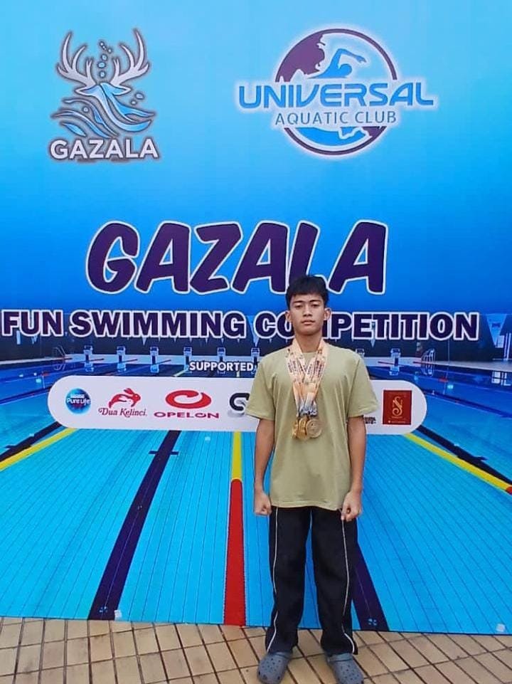Siswa SMP Bakti Nusantara 666 Borong Lima Medali di Gazala Fun Swimming Competition, Kepala Sekolah: Bukti Kerja Keras dan Semangat Juang