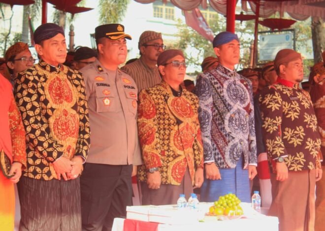 Semangat “Sahita Hamemayu Raharja”, Dandim 0723/Klaten Hadiri Upacara Hari Jadi Ke-222 Kabupaten Klaten