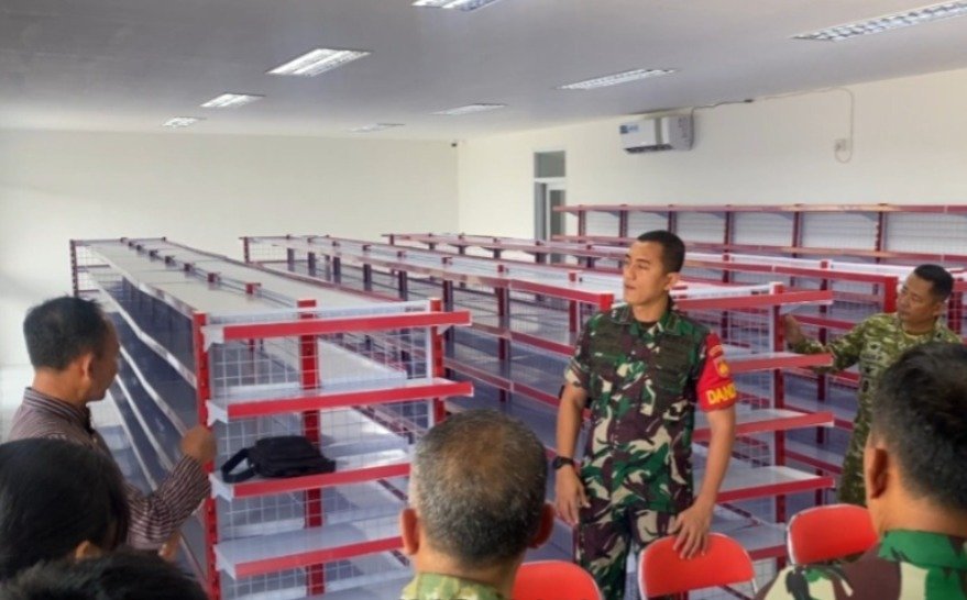 Dandim 0723/Klaten Ikuti Zoom Percepatan Pembangunan KDKMP Bersama Kaster TNI Dan Tinjau KDKMP Desa Pesu