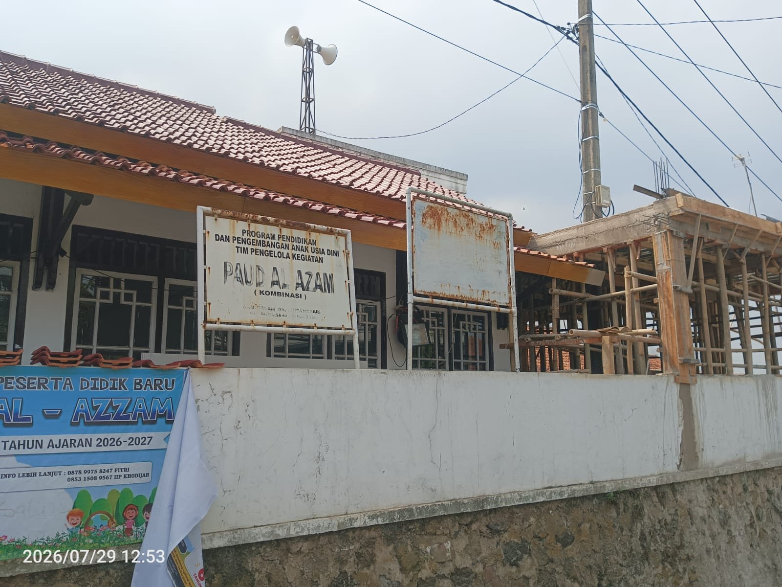 KLARIFIKASI PAUD AL-AZAM. BANTUAN RP. 184 JUTA DICAIRKAN BERTAHAP, ADA KOREKSI ANGKA