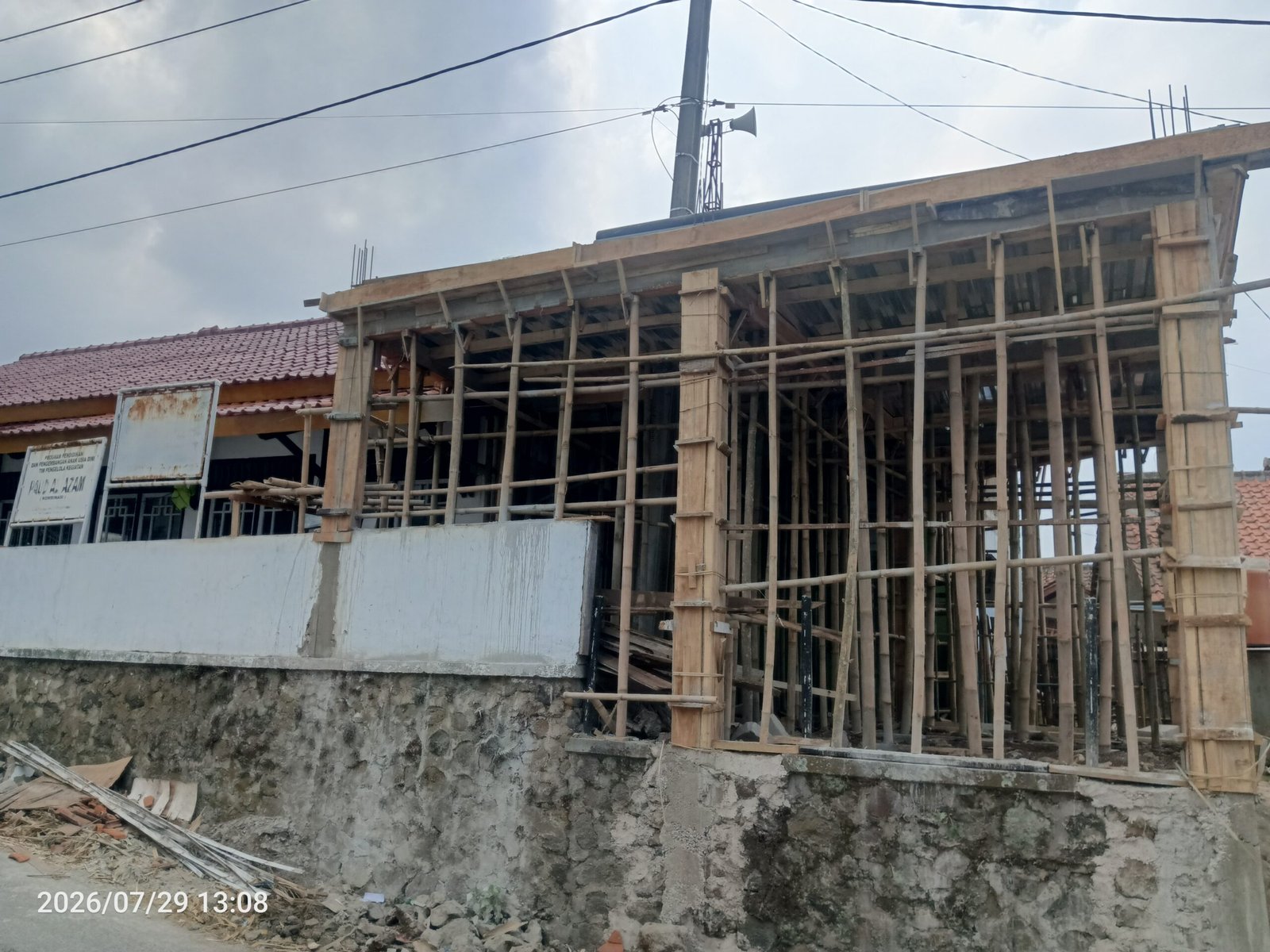 Diduga Abaikan KIP, Proyek PAUD Al-Azam Rp160 Juta Jalan Tanpa Papan Informasi