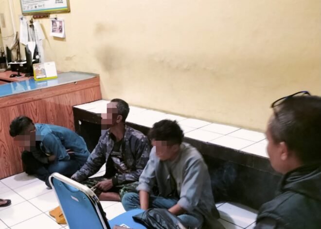 Resahkan Warga Di Kawasan Stasiun Garut, Tiga Orang Dalam Kondisi Pengaruh Miras Diamankan Polisi
