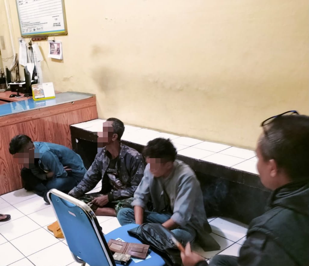 Resahkan Warga Di Kawasan Stasiun Garut, Tiga Orang Dalam Kondisi Pengaruh Miras Diamankan Polisi